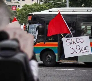 paralisação da 1001