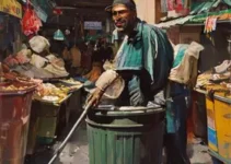 higienização da lixeira da Feira do João Paulo