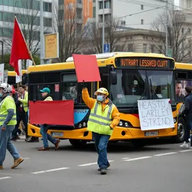 greve de ônibus