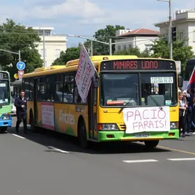greve parcial de ônibus urbanos