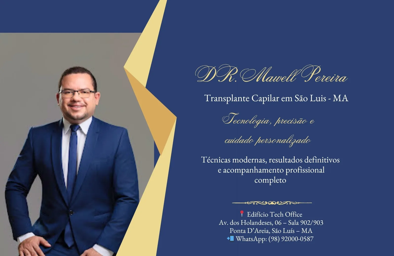 Instituto Dr Maxwell Pereira -Transplante Capilar