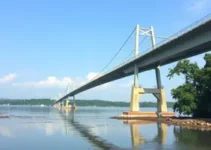 manutenção na ponte do Estreito dos Mosquitos