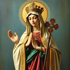imagem peregrina de Santa Teresinha do Menino Jesus