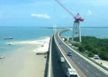 reconstrução da ponte do Estreito dos Mosquitos